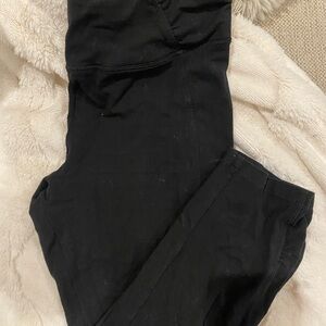 Calvin Klein Black High-Waisted Leggings